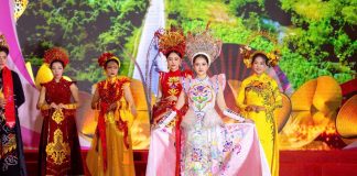 Đào Phương Linh Tỏa Sáng Với Vị Trí Vedette Tại Festival Áo Dài Du Lịch Việt Nam 2025