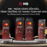MB được Mastercard vinh danh là ngân hàng dẫn đầu về tăng trưởng chi tiêu quốc tế