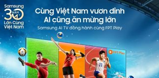 Từ phòng khách đến Thái Lan, tận hưởng SEA Games siêu sống động với Samsung AI TV